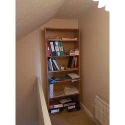 IKEA oak effect 'Billy' bookcase