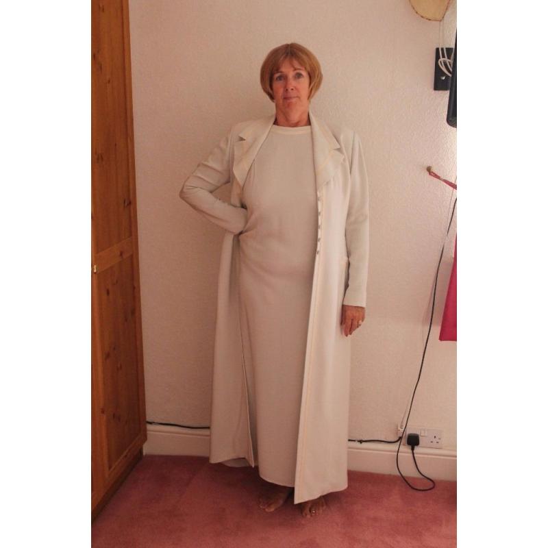 Evening Dress with long light weight jacket