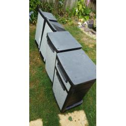 Storage cupboards