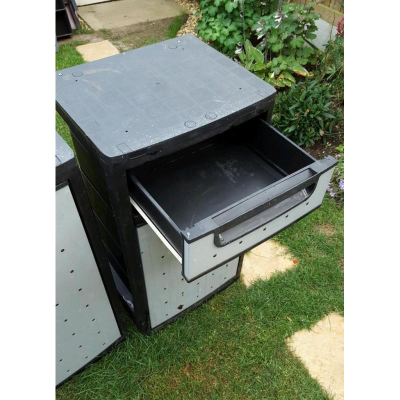 Storage cupboards