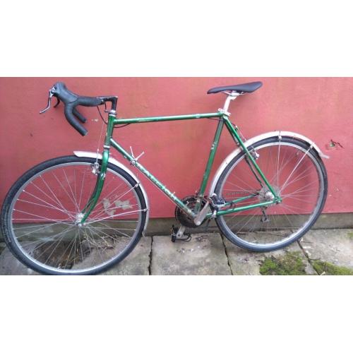 Well loved Raleigh with many new parts