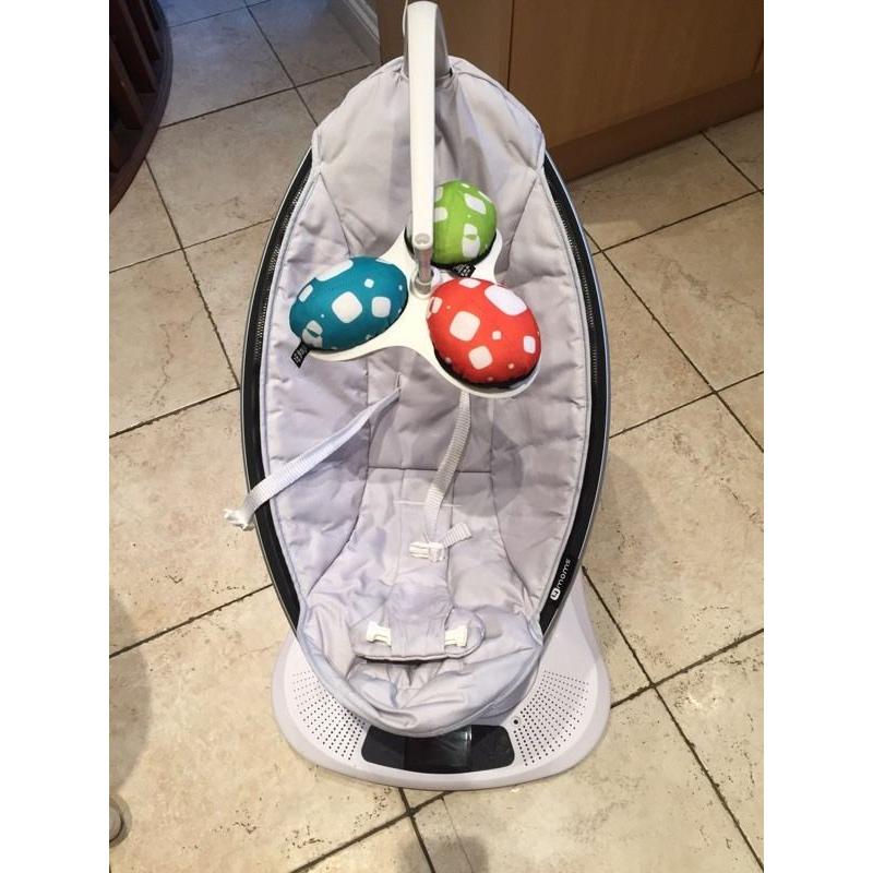 Baby bouncer baby bouncer 4moms® mamaroo® infant seat - classic grey