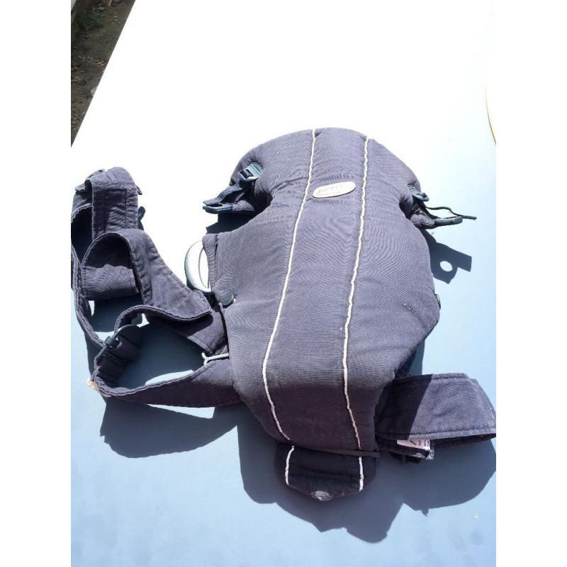 Original Navy blue Baby Bjorn carrier/sling