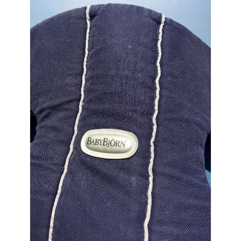 Original Navy blue Baby Bjorn carrier/sling