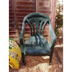 Garden table and chairs