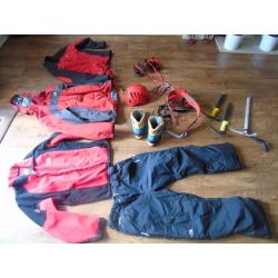 HIKING CLIMBING EQUIPMENT ALL SET STUBAI NORTH FACE , SCARPA ,GRIVEL , CAMP