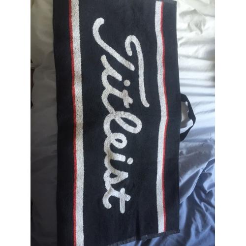 Titleist golf towel
