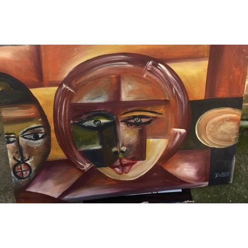 Hand painted canvas
