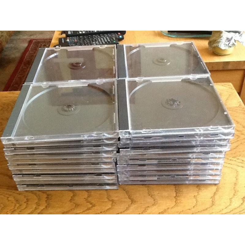 40 jewel CD cases