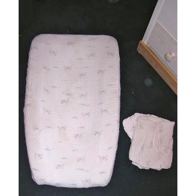 Changing mat with 2 washable covers