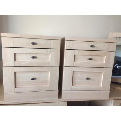 Bedside drawers/cabinets