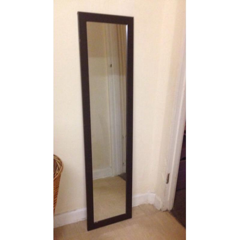 Tall mirror from the Range 4ft x 1ft