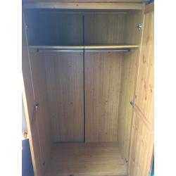 Wardrobe and chest of drawers
