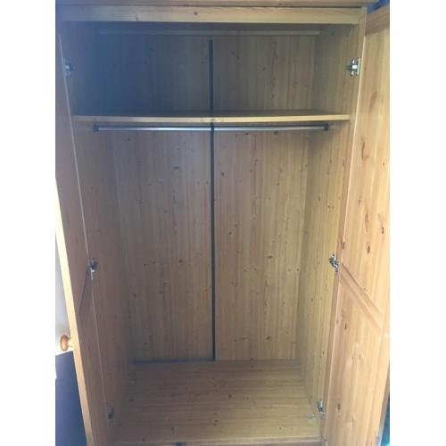 Wardrobe and chest of drawers