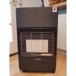 Calor gas warmlite heater hardly used and full bottle.