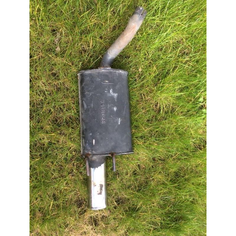 Genuine corsa b remus backbox exhaust cheap