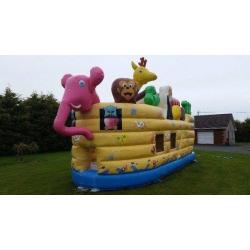 Noah's Arch Bouncy Castle Obstacle Course