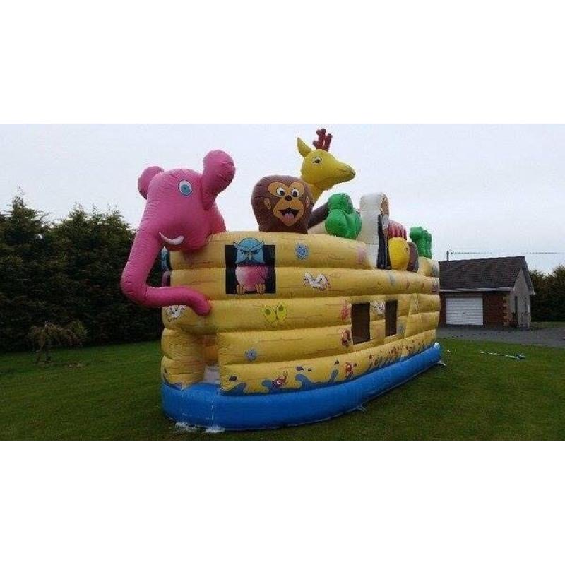 Noah's Arch Bouncy Castle Obstacle Course
