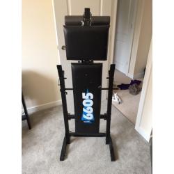 York folding weights bench.