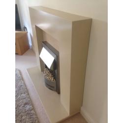 Electric fire and surround