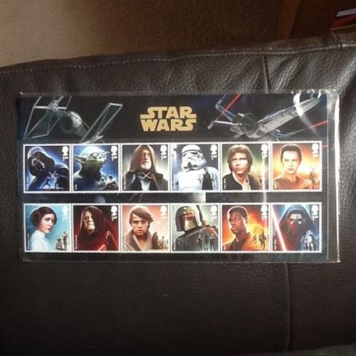Star Wars stamp set