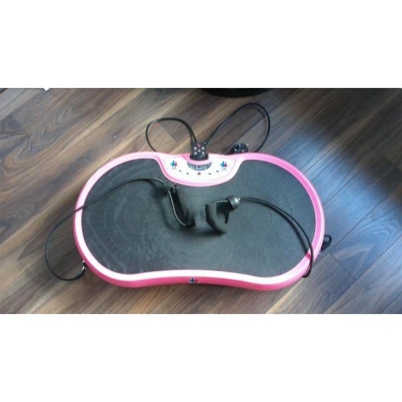 Slim Gym Master Vibration Plate - Pink - Like New!