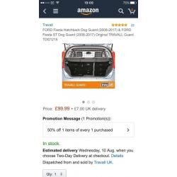 Dog car guard