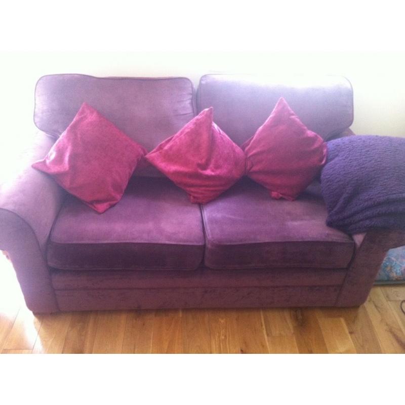 3 Seater Sofa Bed and 2 Seater Sofa (collection only)
