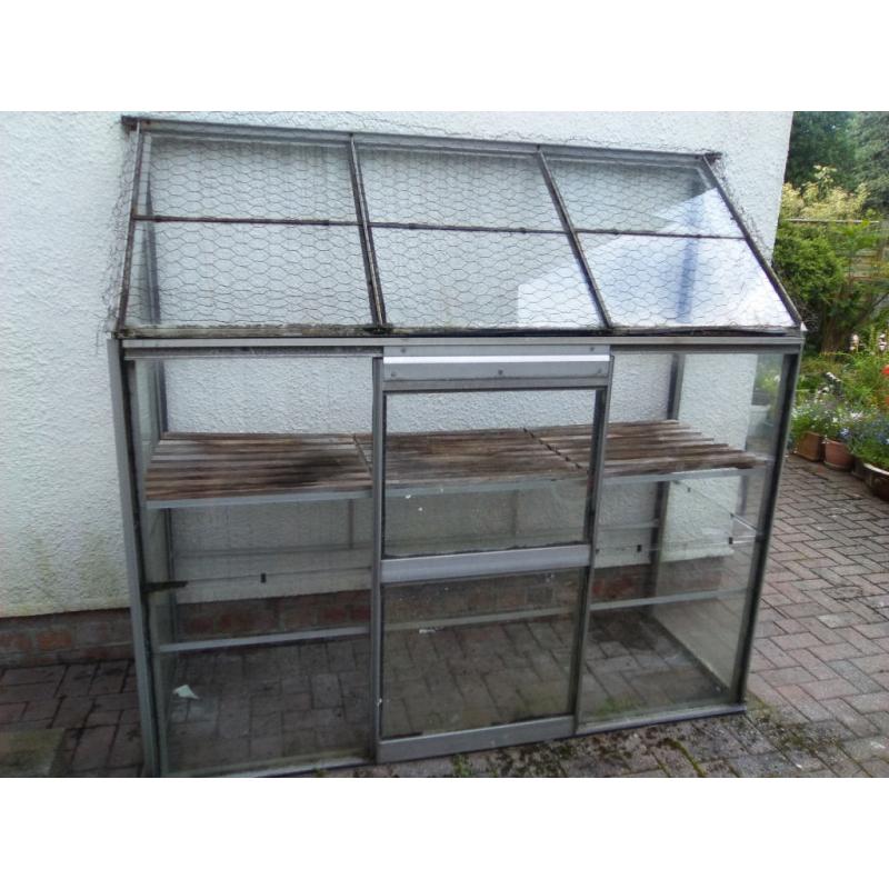 Europa Petite 2 Lean-to Greenhouse