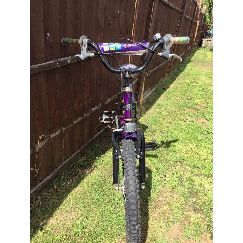 Girls bike