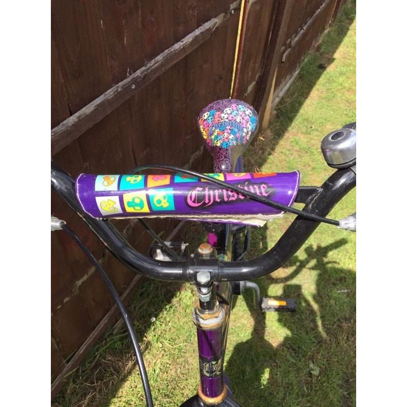 Girls bike