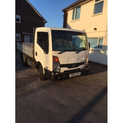 Nissan cabstar 2012 35.13 "12" ft drop side