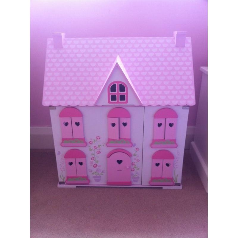 ELC Rosebud wooden doll's house