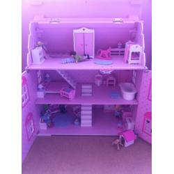 ELC Rosebud wooden doll's house
