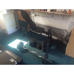 Weights and bench