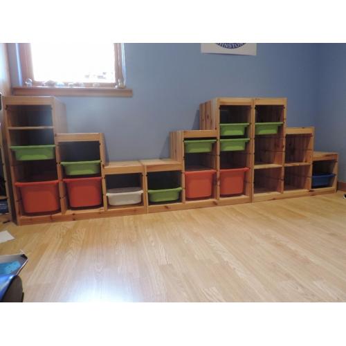 IKEA TROFAST STORAGE UNITS