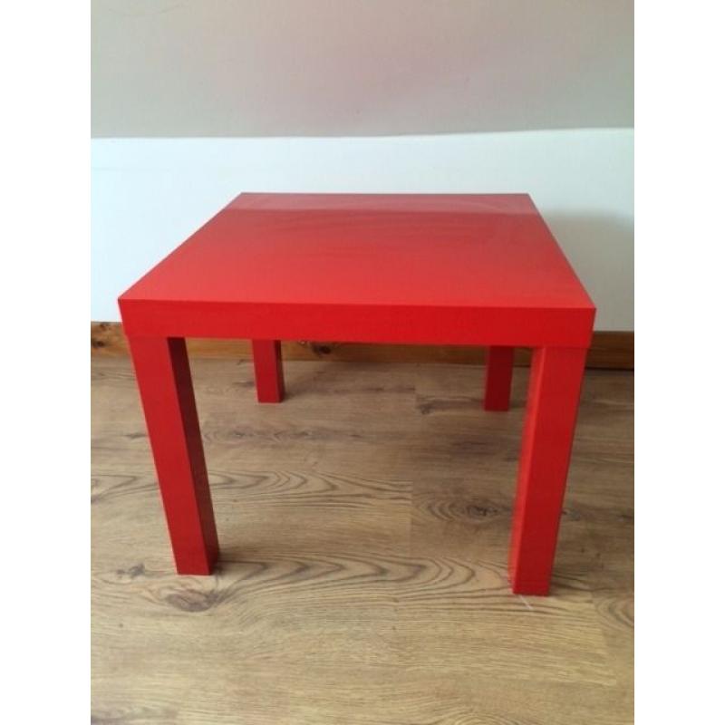 Ikea Small Red Table