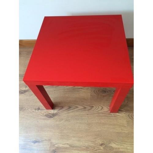 Ikea Small Red Table