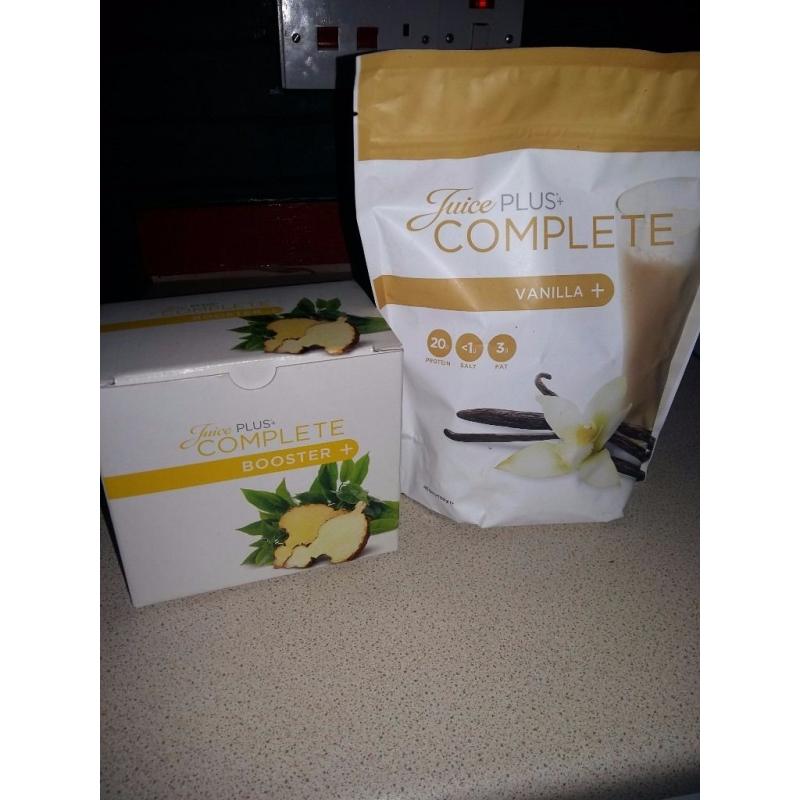 Juice plus boosters & shake