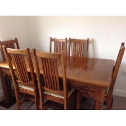 Dinning Table and 6 Chairs