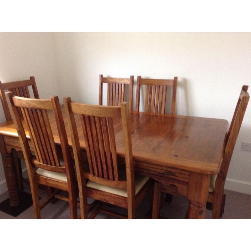 Dinning Table and 6 Chairs