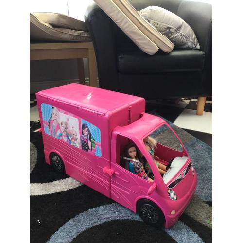 Barbie camper van