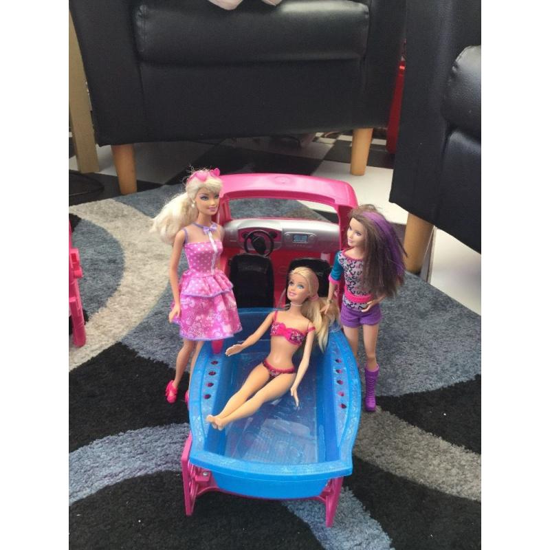 Barbie camper van