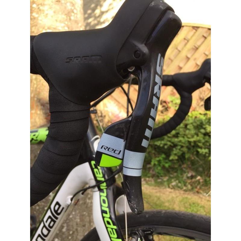 Pro level Cannondale SuperX SRAM Red Hi-Mod bicycle 6.5kg 56cm