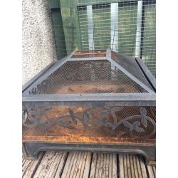 Square fire pit (instead of chiminea)