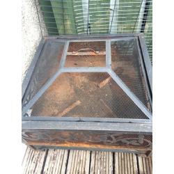 Square fire pit (instead of chiminea)