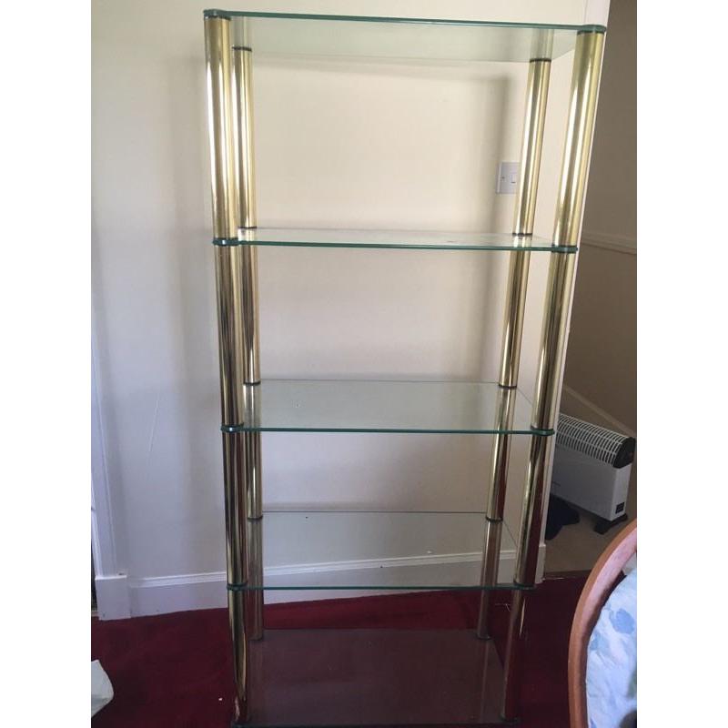 Glass display unit for sale