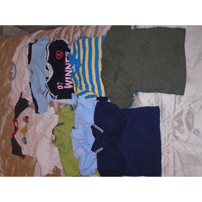 Large bag boys clothes 2-3years