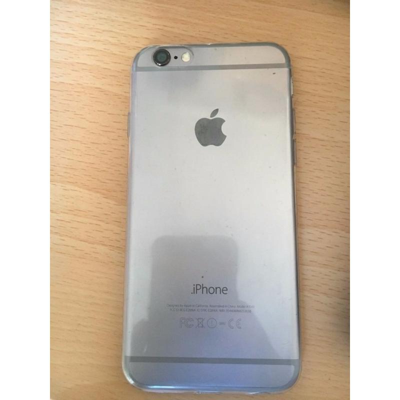 iphone 6 grey 16gb great condition