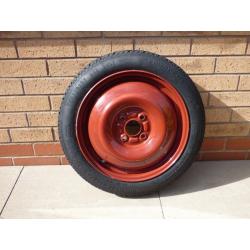 Vauxhall Agila/Suzuki Splash Space Saver Wheel & Tyre. Brand New